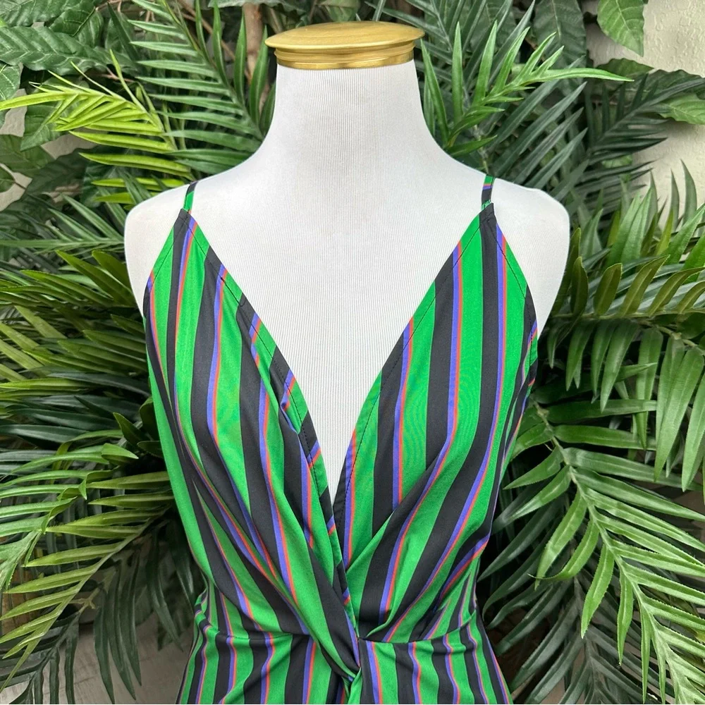 PRETTY LITTLE THING - Size 2 Spaghetti Strap Silky Feel Dress - Picture 2 of 15